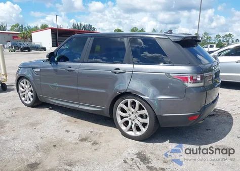 2016 Land Rover Range Rover Sport 3.0L V6 Supercharged Hse из США, поврежденный, VIN SALWR2VF2GA634559